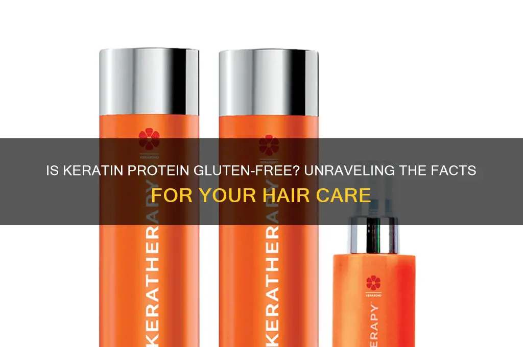 is keratin protein gluten free