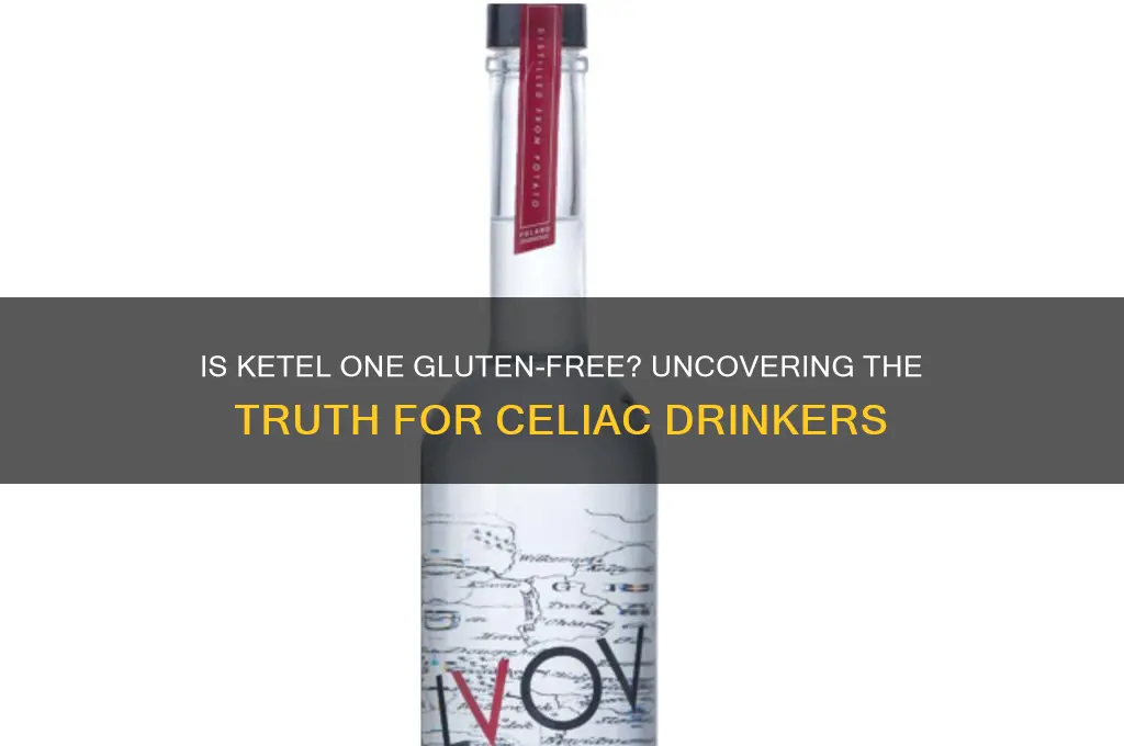 is ketel one gluten fre