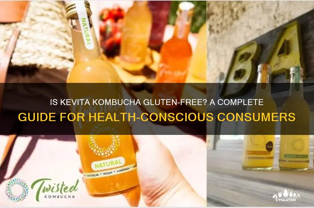is kevita kombucha gluten free