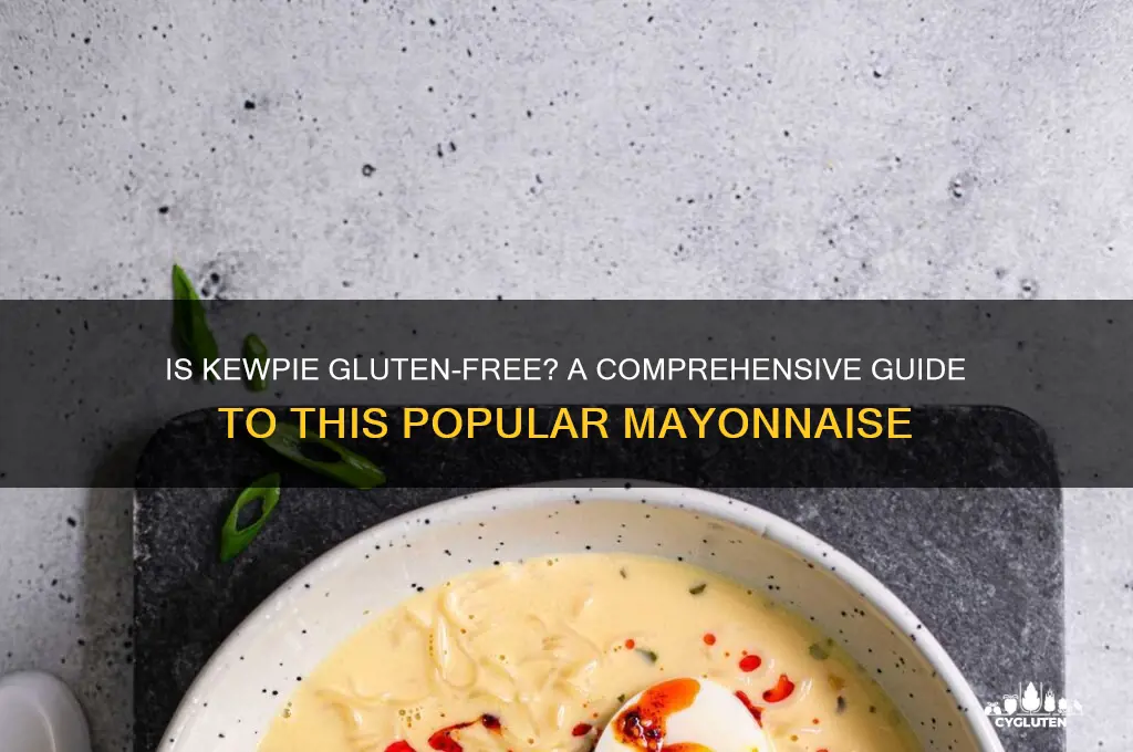 is kewpie gluten free