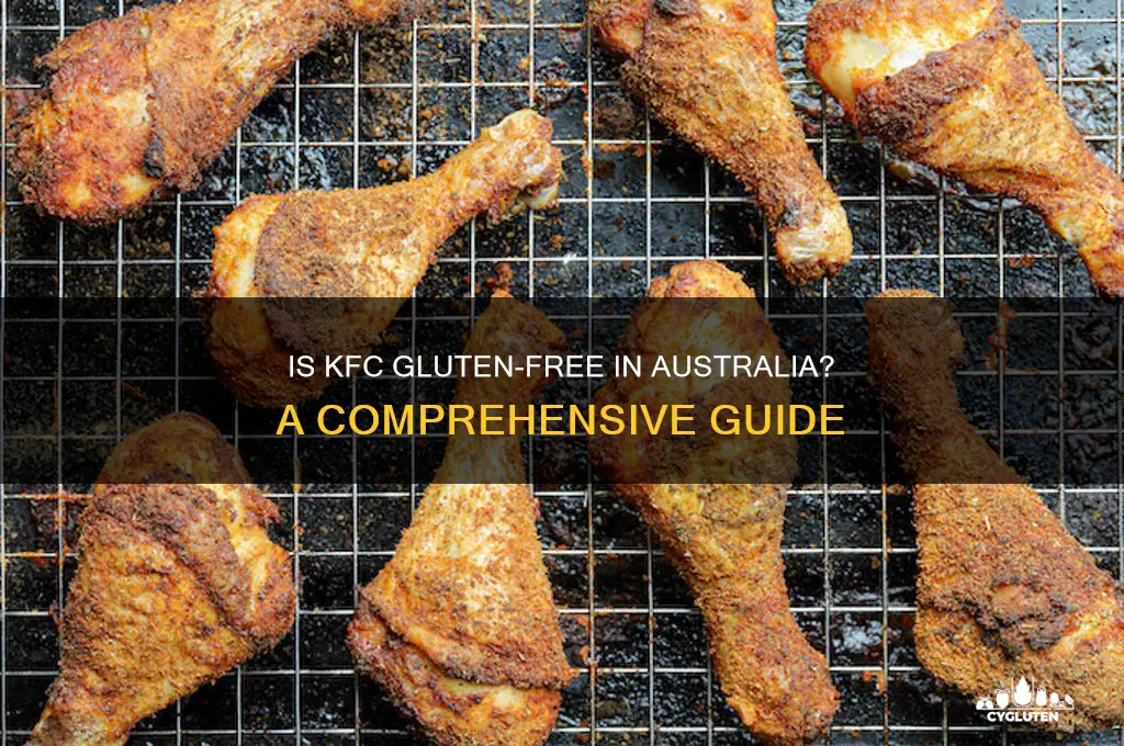 is kfc gluten free australia
