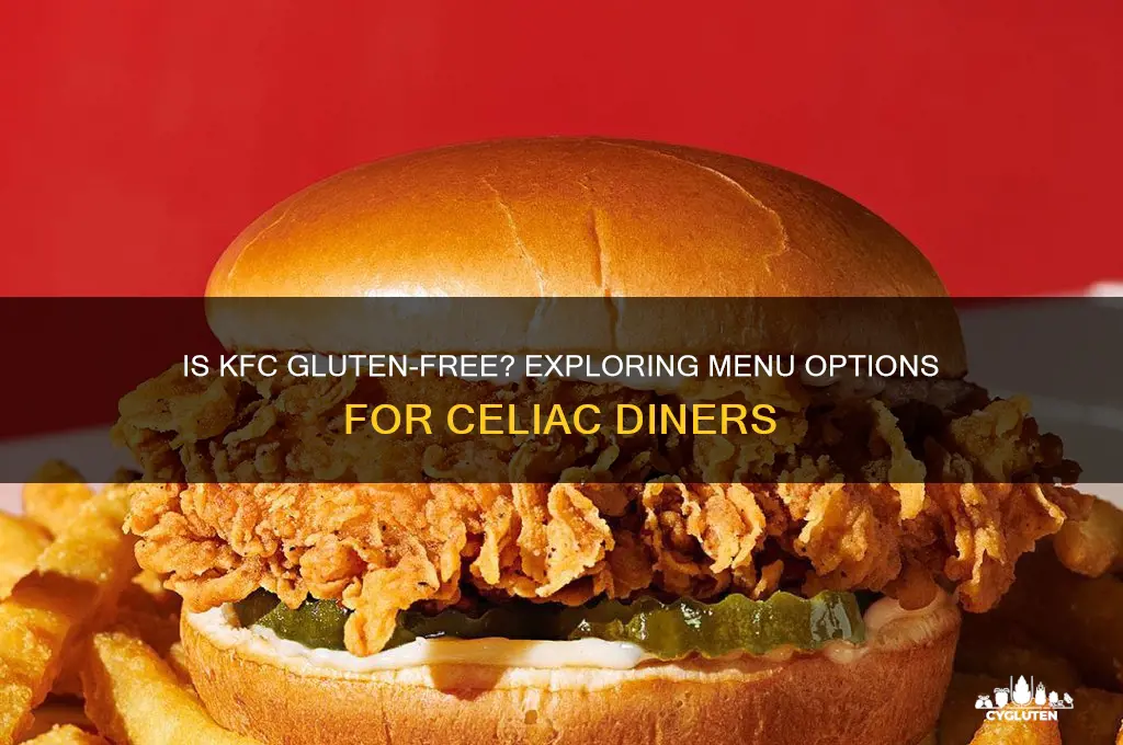 is kfc gluten-free