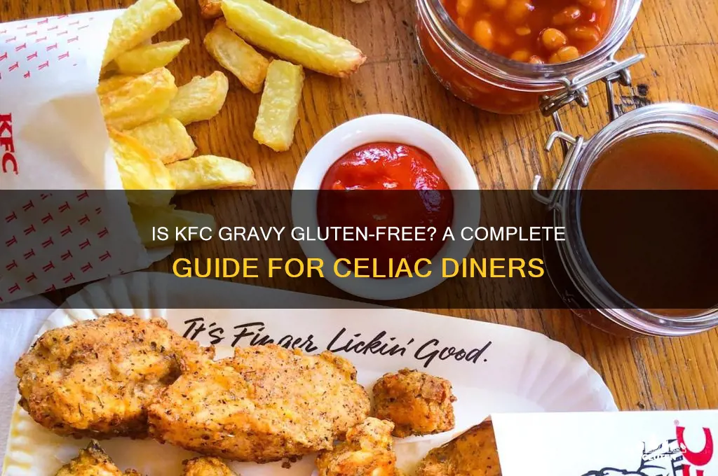 is kfc gravy gluten free