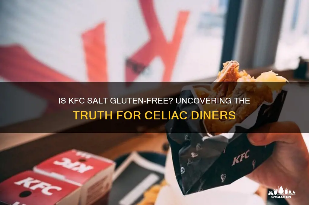 is kfc salt gluten free