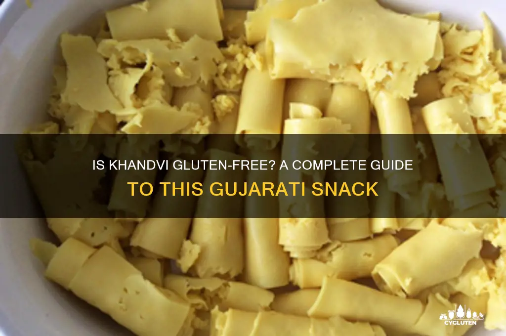 is khandvi gluten free