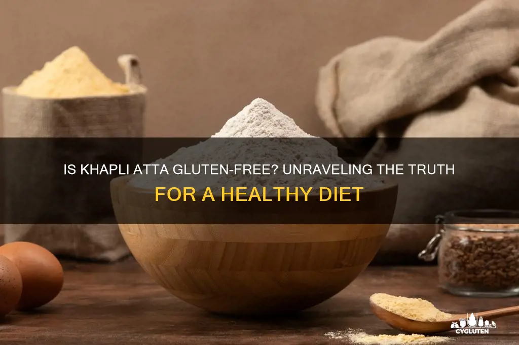 is khapli atta gluten free
