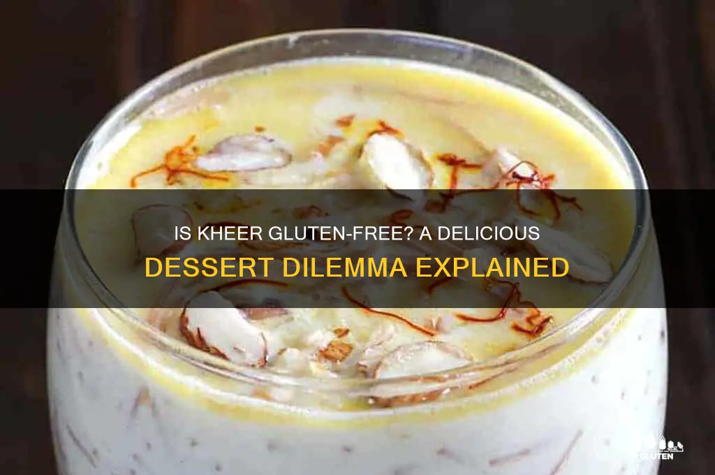 is kheer gluten free