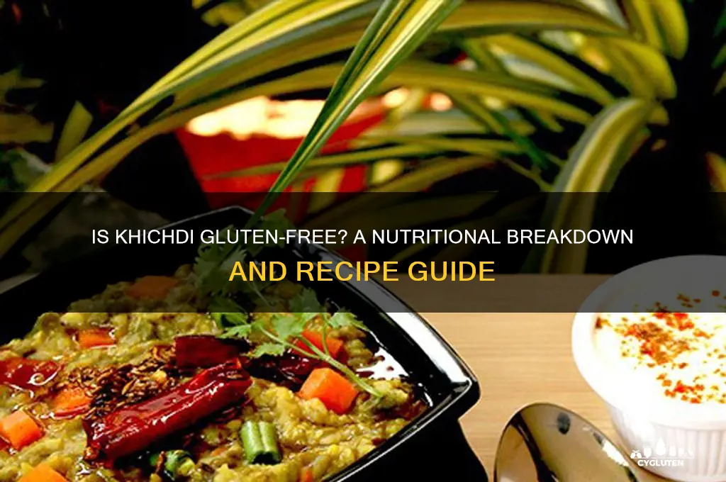is khichdi gluten free