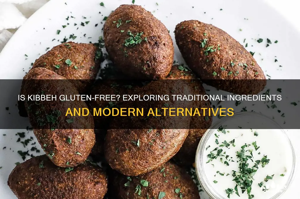 is kibbeh gluten free