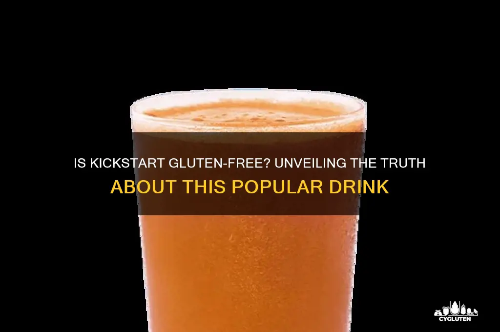 is kickstart gluten free