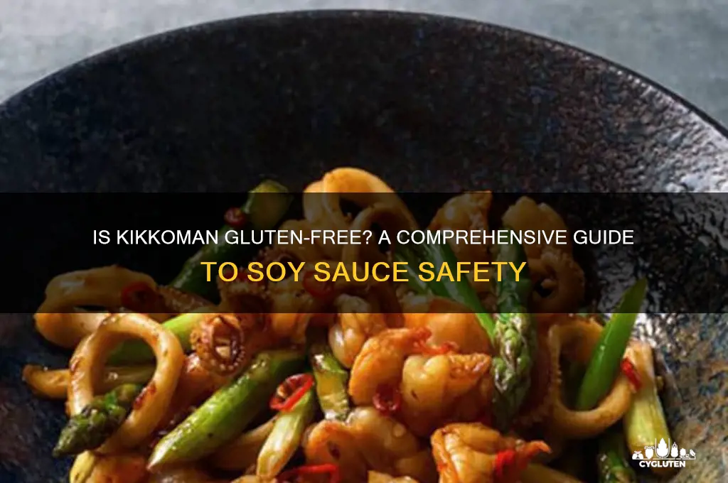 is kikkoman gluten free