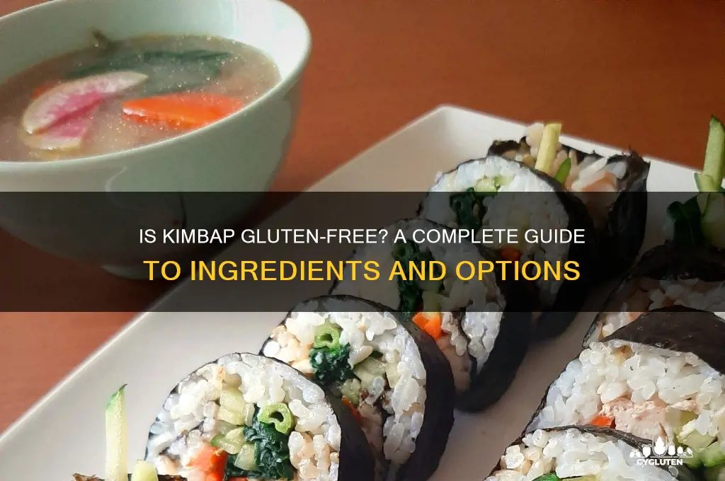 is kimbap gluten free
