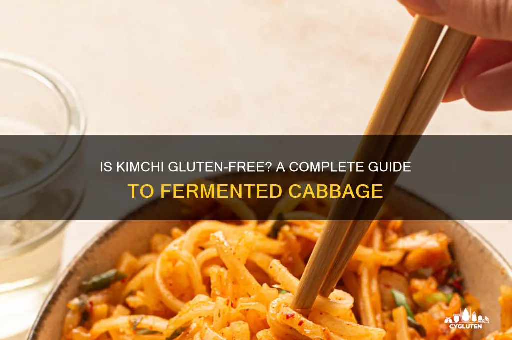 is kimchi gluten-free