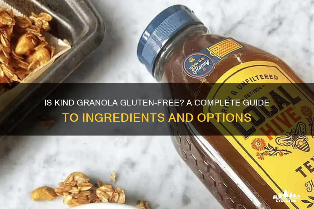 is kind granola gluten free