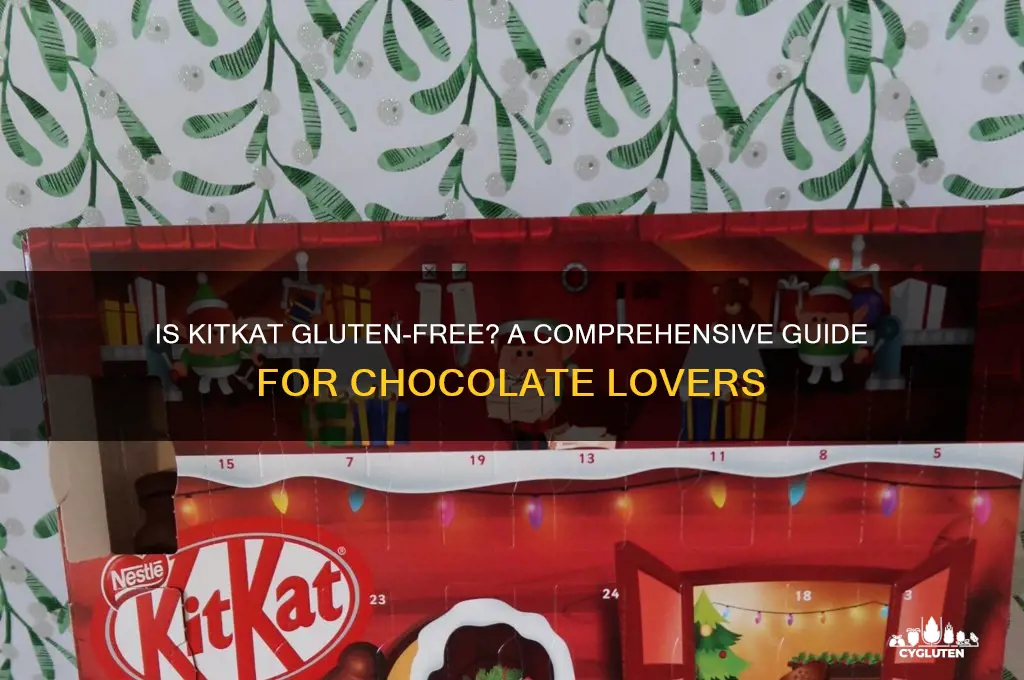 is kitkat gluten free