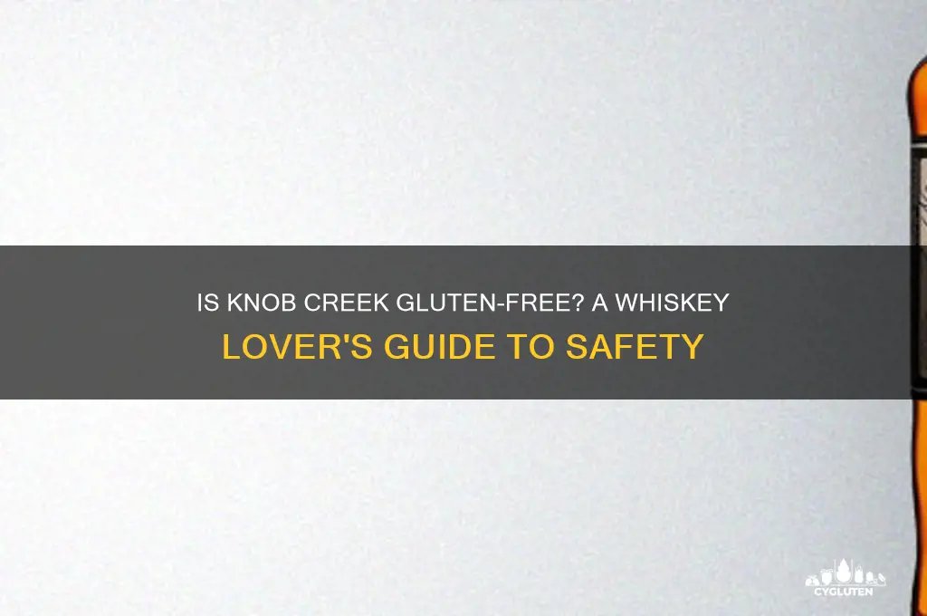 is knob creek gluten free