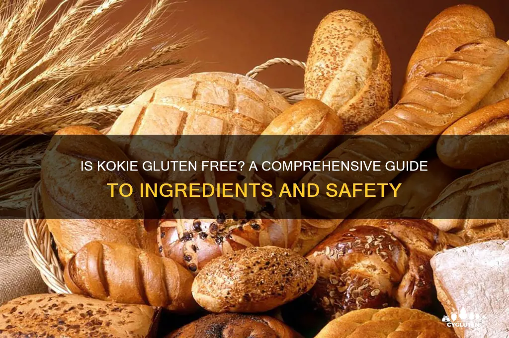 is kokie gluten free