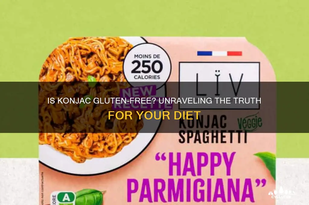 is konjac gluten free