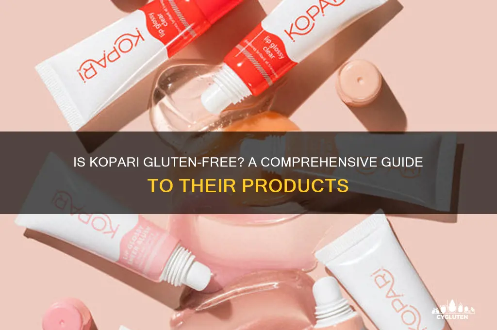 is kopari gluten free