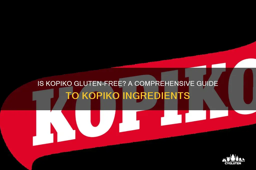 is kopiko gluten free