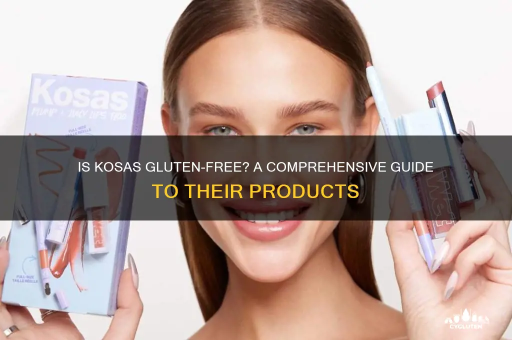 is kosas gluten free