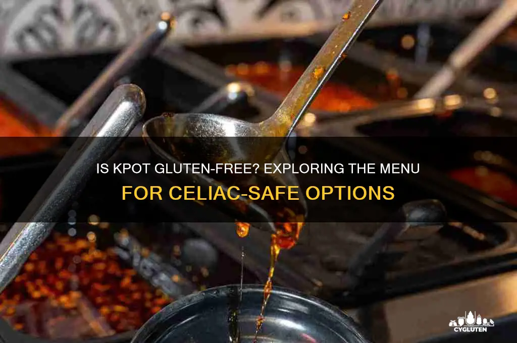 is kpot gluten free