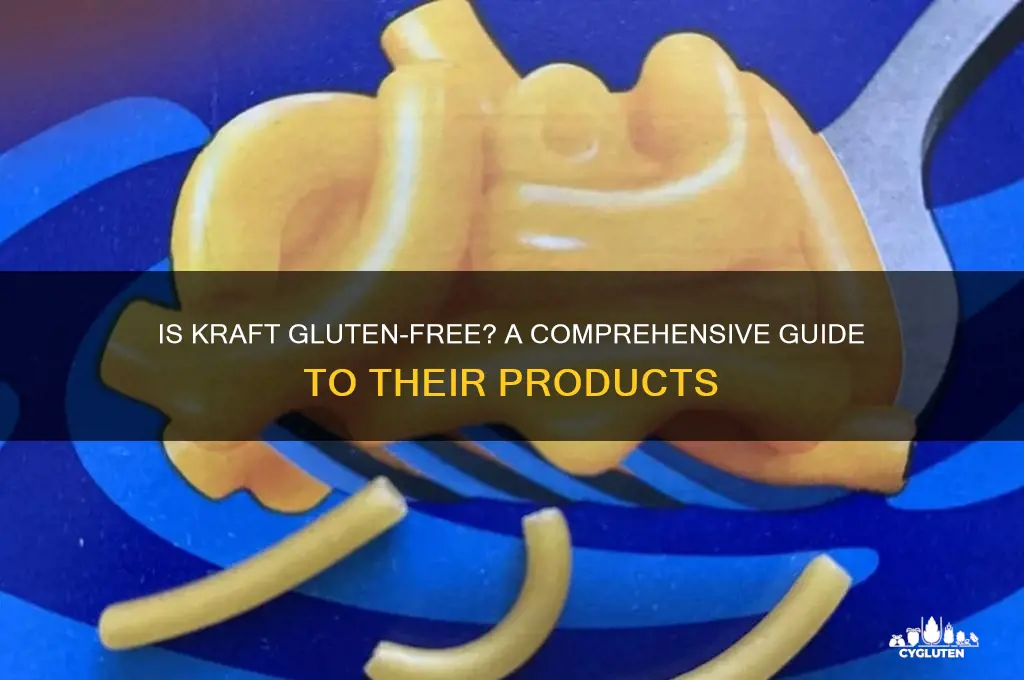 is kraft gluten free