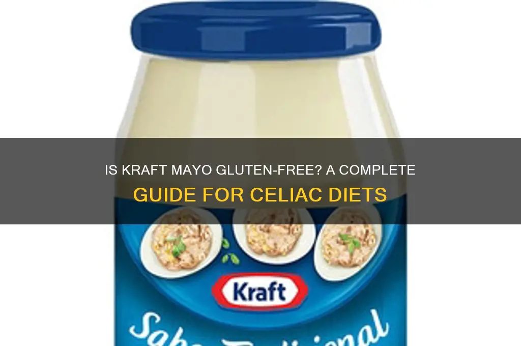 is kraft mayo gluten free
