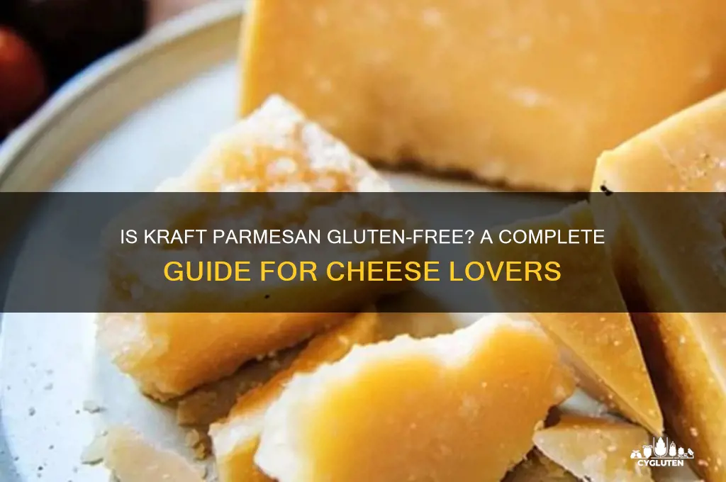 is kraft parmesan gluten free