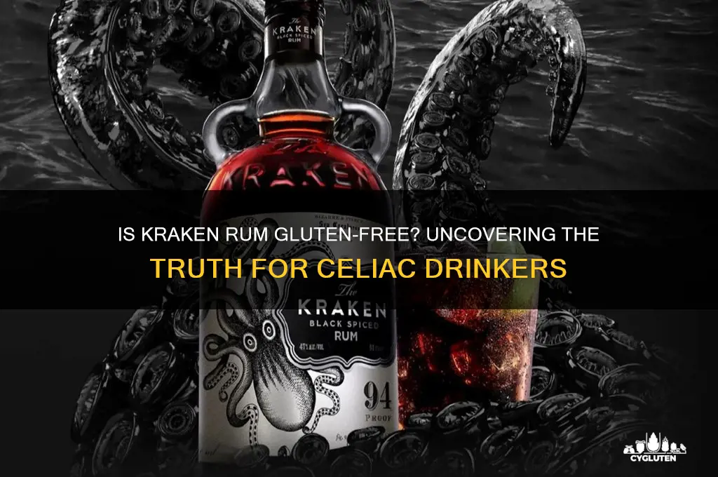 is kraken rum gluten free