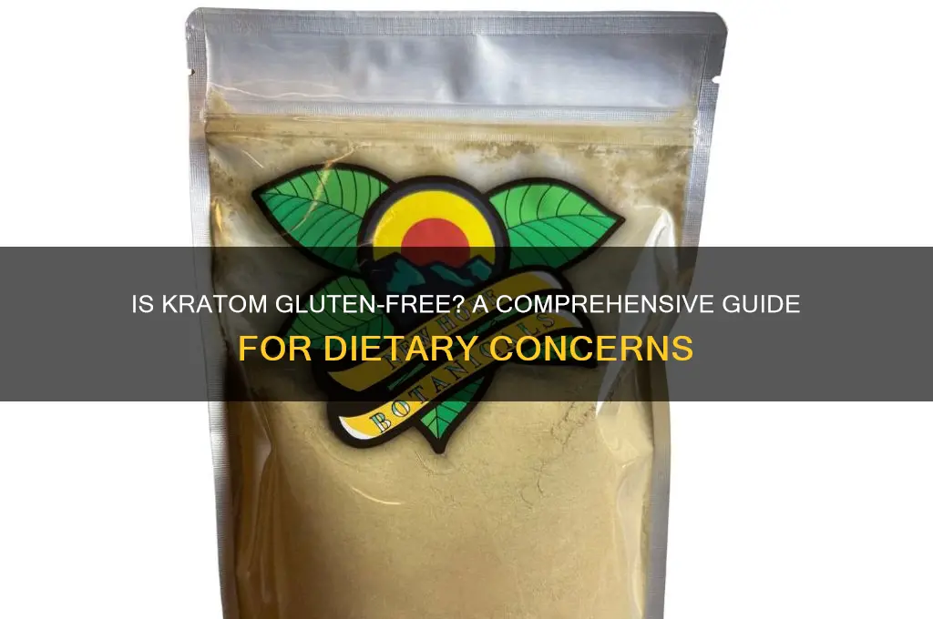 is kratom gluten free