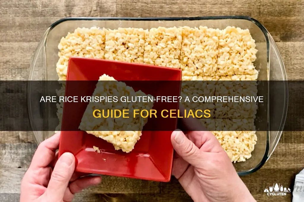 is krispies gluten free
