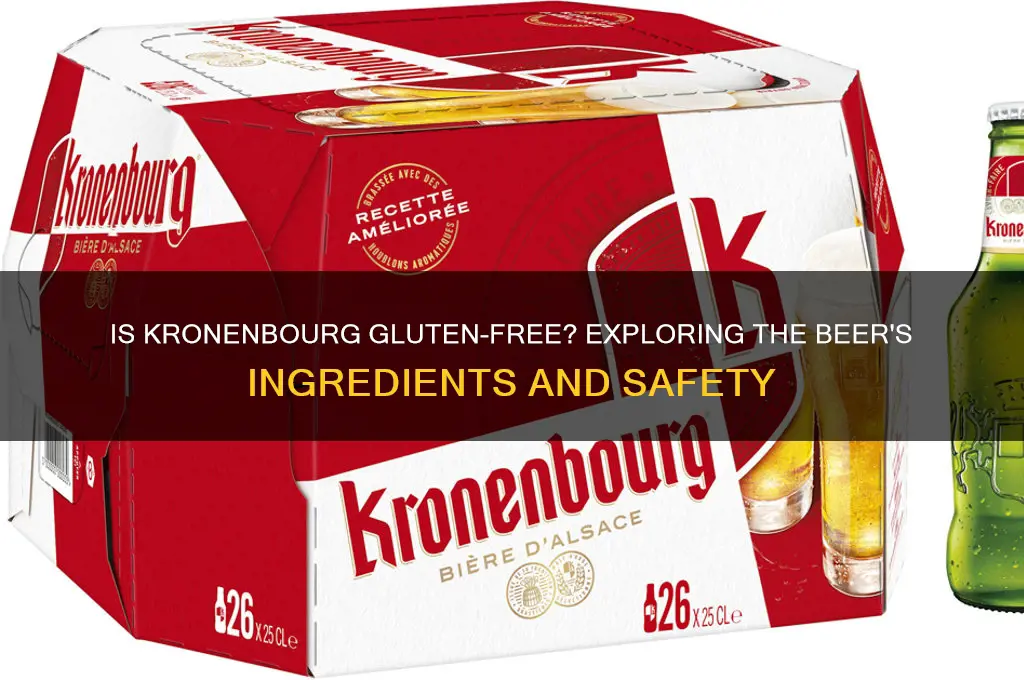 is kronenbourg gluten free