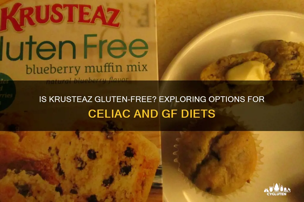 is krusteaz gluten free