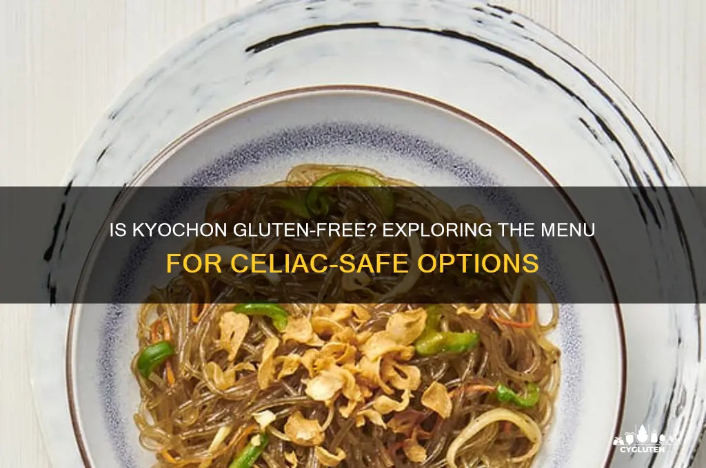 is kyochon gluten free