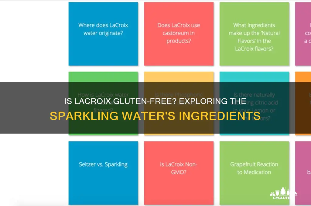 is lacroix gluten free
