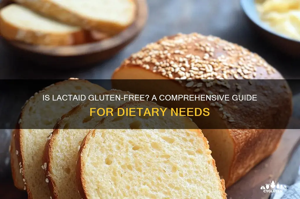 is lactaid gluten free