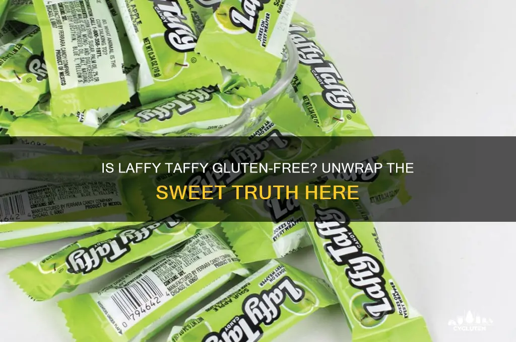 is laffy taffy gluten free