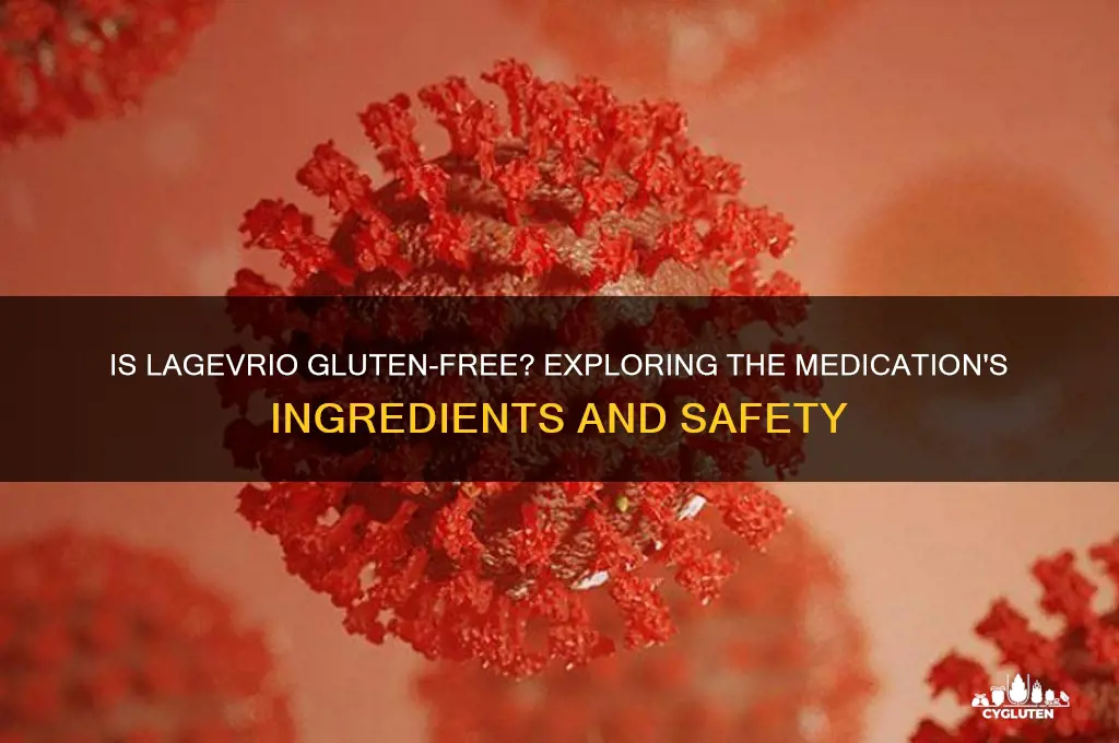 is lagevrio gluten free