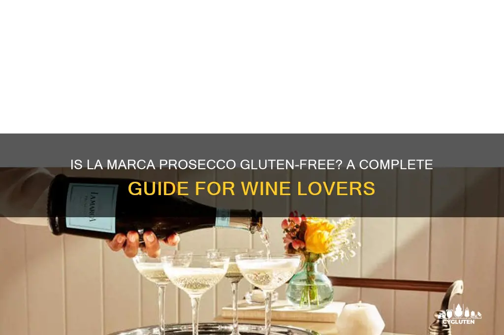 is lamarca prosecco gluten free