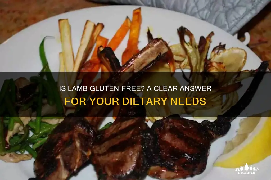 is lamb gluten free