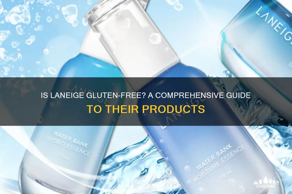 is laniege gluten free