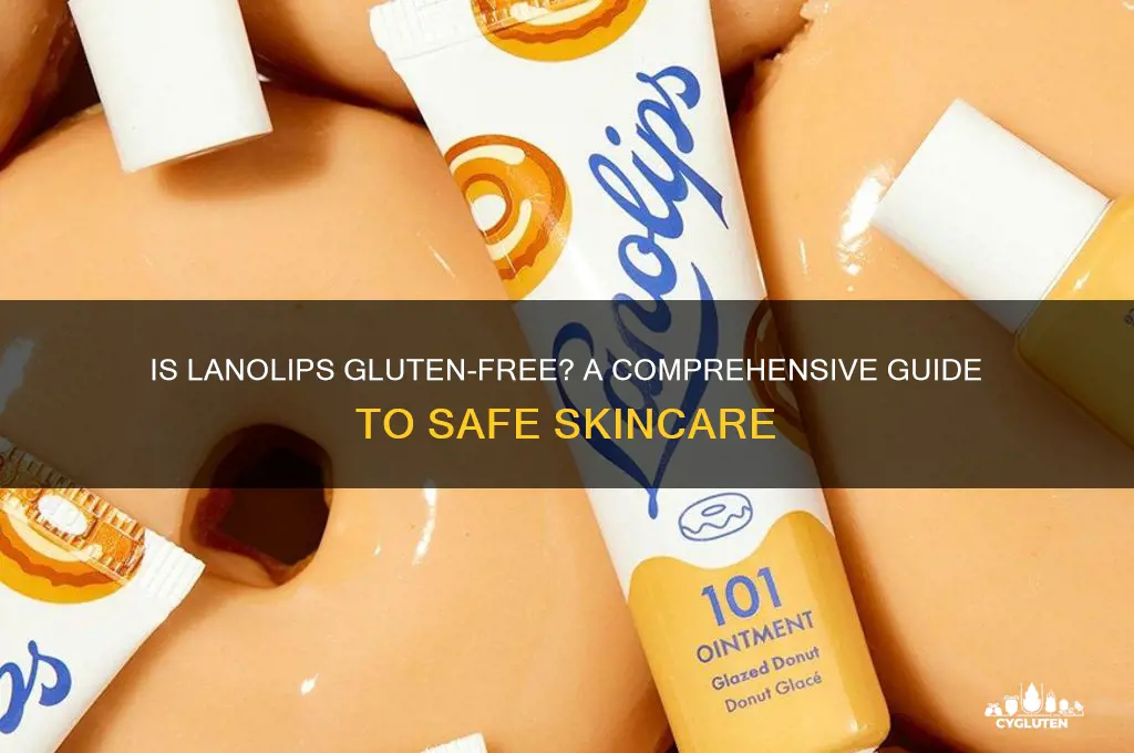 is lanolips gluten free