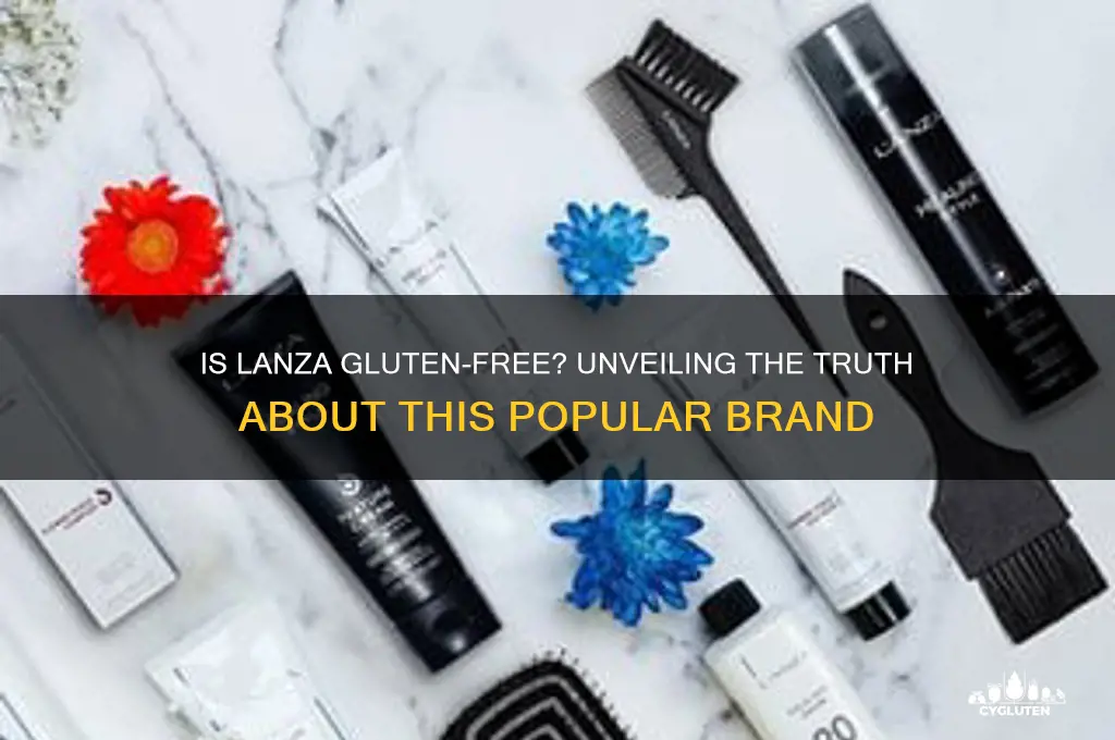 is lanza gluten free