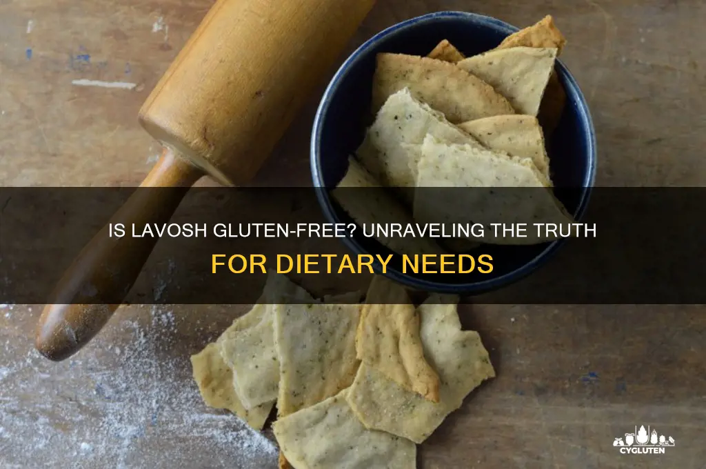 is lavosh gluten free