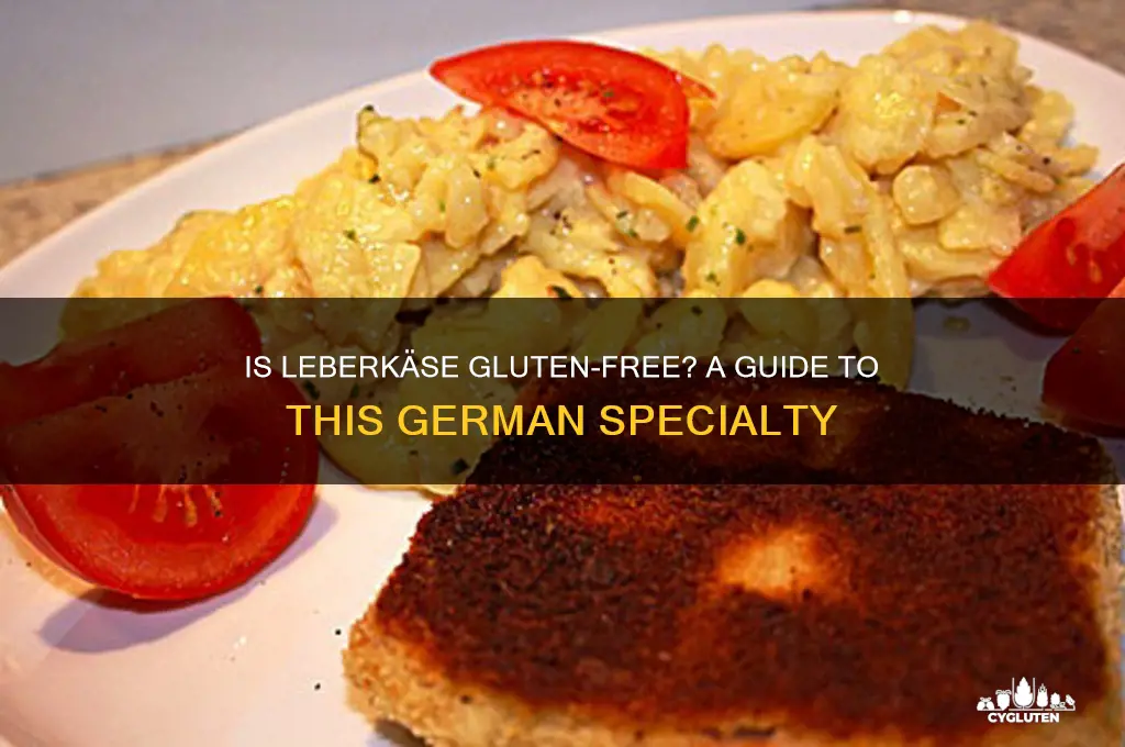 is leberkase gluten free