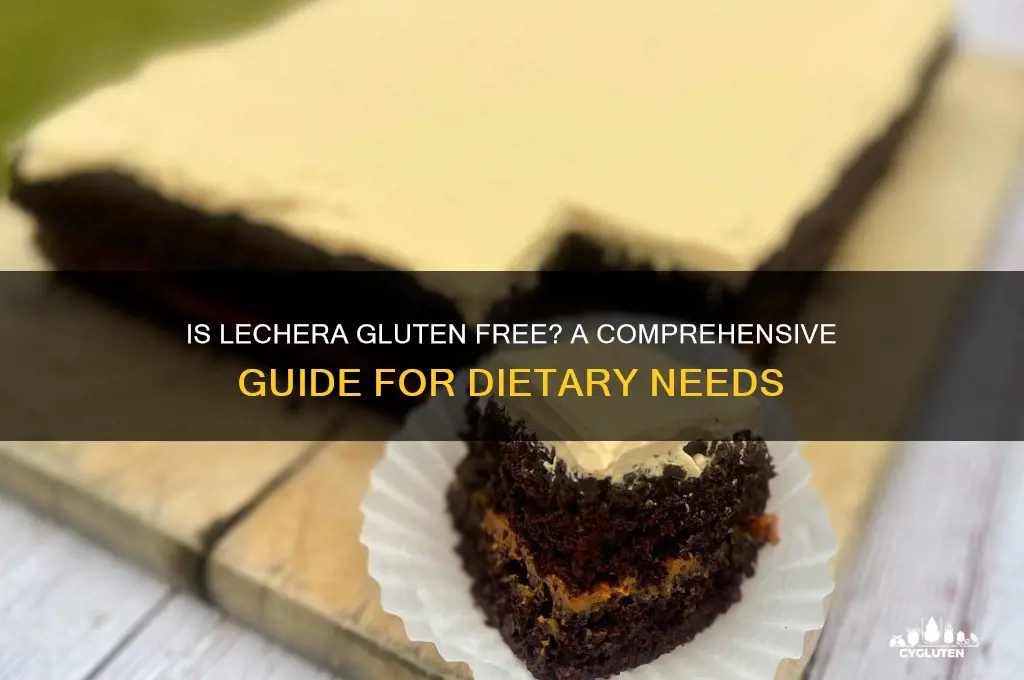 is lechera gluten free