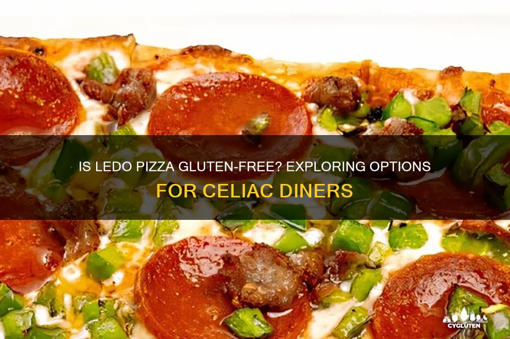 is ledo gluten free