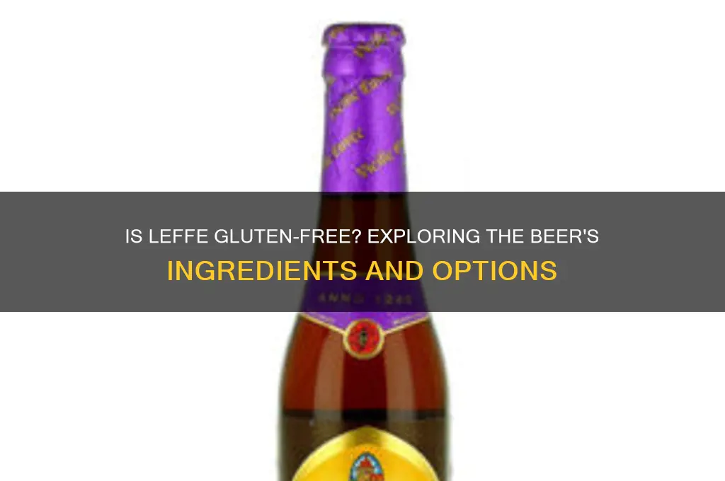 is leffe gluten free