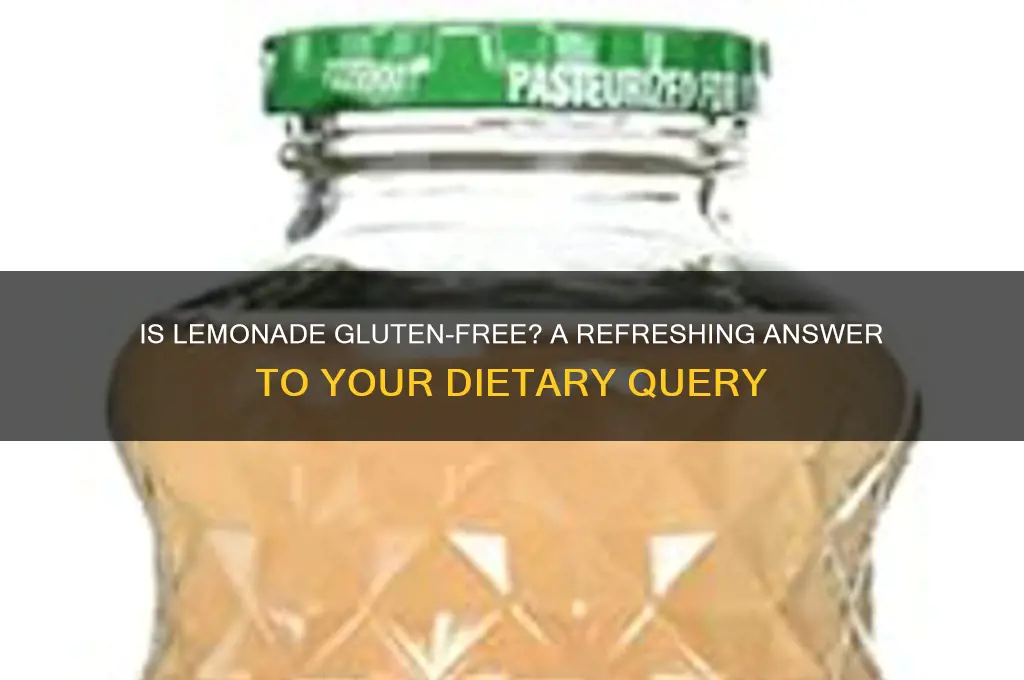 is lemonade gluten-free